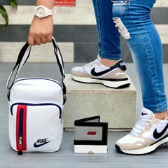 COMBO NIKE TENIS+BOLSO+BILLETERA