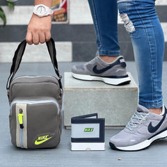 COMBO NIKE TENIS+BOLSO+BILLETERA